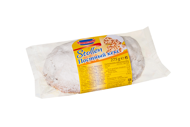 Kuchenmeister Fastenstollen_russisch_275g_verpackt_komprimiert Kuchenmeister Fastenstollen_russisch_275g_verpackt_komprimiert
