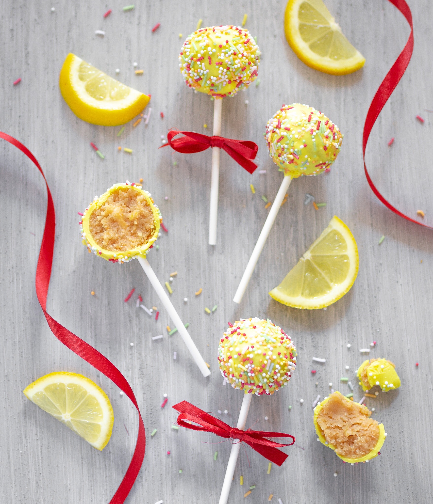 weiße Schokoladen Cakepops