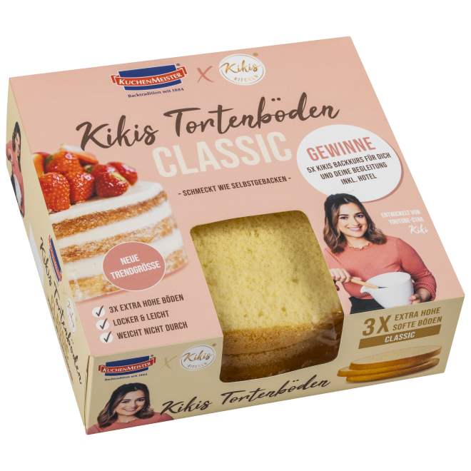 KuchenMeister Kikis Cake Base Classic 300g Kuchenmeister